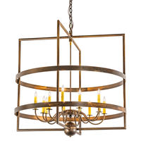 2nd Avenue Designs Blue 213168 - 36" Wide Aldari 12 Light Chandelier