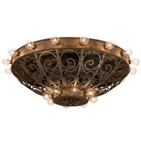 2nd Avenue Designs Blue 215278 - 46" Wide Osteria 24 Light Flushmount