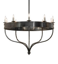 2nd Avenue Designs Blue 215483 - 54" Wide Parnella 10 Light Chandelier