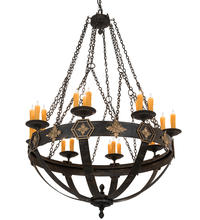 2nd Avenue Designs Blue 217377 - 60" Wide Neapolis 24 Light Chandelier