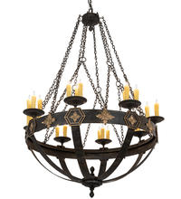 2nd Avenue Designs Blue 217800 - 60" Wide Neapolis 24 Light Chandelier