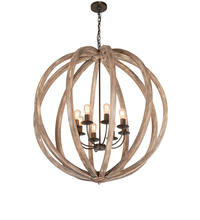 2nd Avenue Designs Blue 218452 - 46" Wide Woodward Pendant