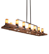 2nd Avenue Designs Blue 220740 - 72" Long Grand Terrace 14 Light Oblong Chandelier