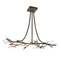 2nd Avenue Designs Blue 221125 - 48" Long Winter Solstice Budding Chandelier