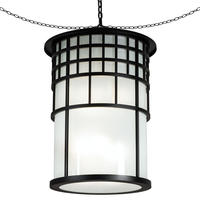 2nd Avenue Designs Blue 221578 - 24" Wide Hudson House Pendant