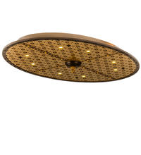 2nd Avenue Designs Blue 231107 - 48" Long Geometrik Ceiling Medallion