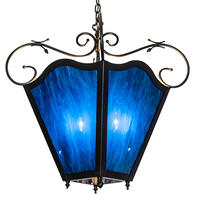 2nd Avenue Designs Blue 231357 - 20" Square Terena Pendant