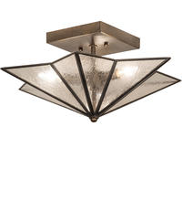 2nd Avenue Designs Blue 242585 - 16" Wide Star Semi-Flushmount