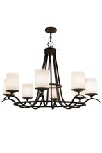 2nd Avenue Designs Blue 247296 - 48" Wide Octavia 8 Light Chandelier