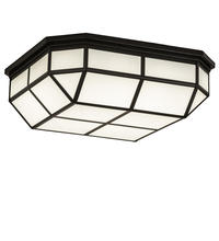 2nd Avenue Designs Blue 248121 - 25.5" Square Gibbon Flushmount