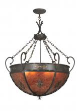 2nd Avenue Designs Blue 81895 - 42" Wide Old London Inverted Pendant