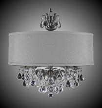 American Brass & Crystal CH6512-A-07G-PI-HL - 5 Light Llydia Chandelier