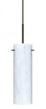 Besa Lighting 1BT-493019-LED-BR - Besa Copa LED Pendant Carrera Bronze 1x9W LED