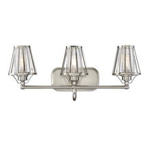 Savoy House 8-4078-3-SN - Caroll 3 Light Bath Bar