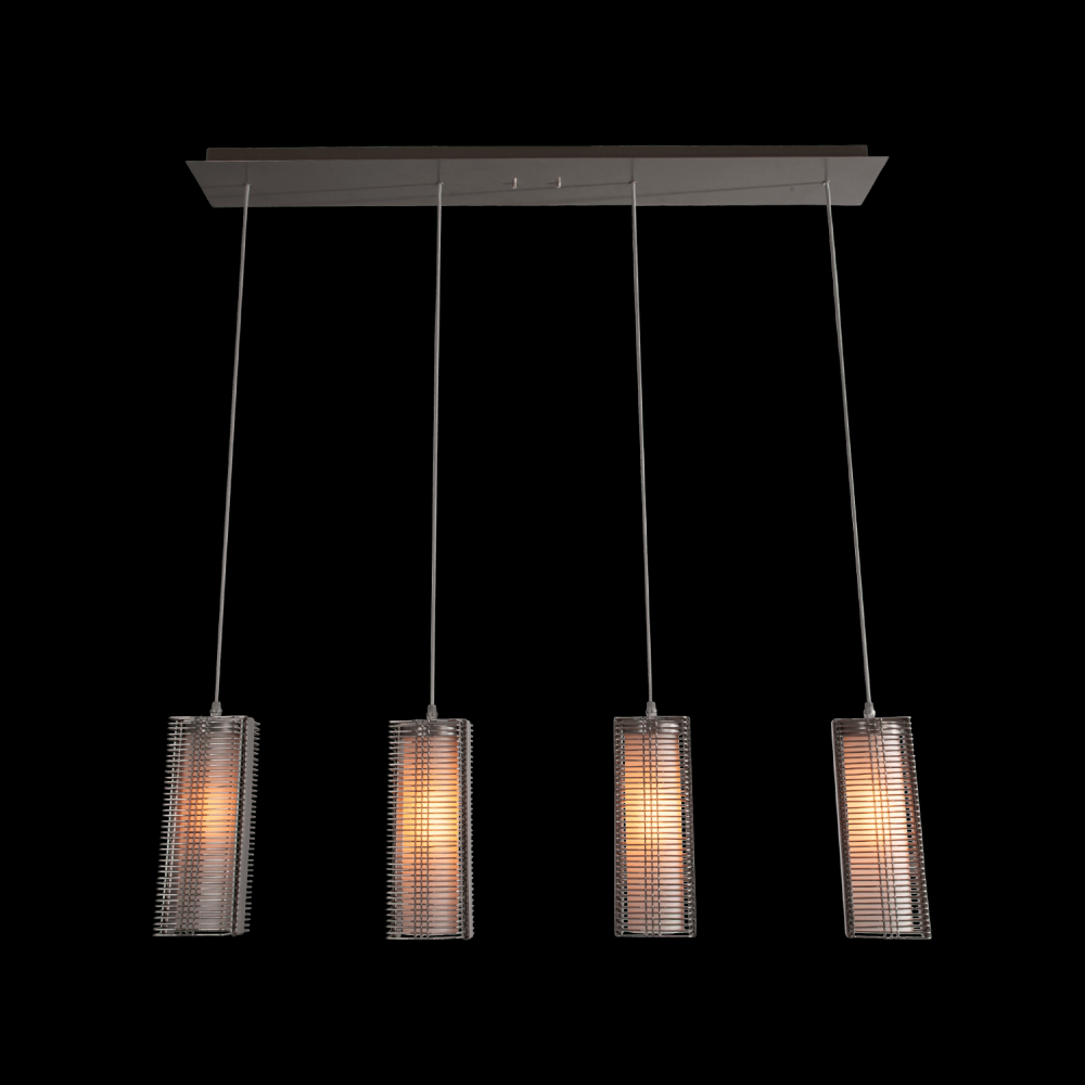 Downtown Mesh Linear 9pc Multi-Pendant