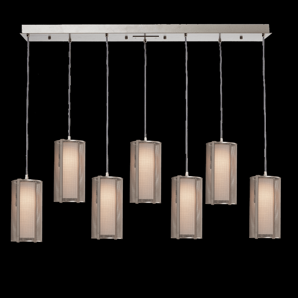 Uptown Mesh Linear 7pc Multi-Pendant