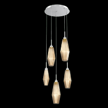 Hammerton CHB0049-05-CS-RB-C01-L3 - Aalto Round 5pc Multi-Pendant