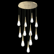 Hammerton CHB0078-11-HB-C-C01-L3 - Raindrop Round 11pc Multi-Pendant