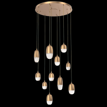 Hammerton CHB0079-11-NB-PC-C01-L3 - Pebble Round 11pc Multi-Pendant