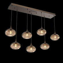 Hammerton PLB0036-07-FB-OB-C01-E2 - Coppa Linear 7pc Multi-Pendant