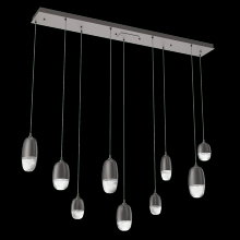 Hammerton PLB0079-09-GP-PC-C01-L1 - Pebble Linear 9pc Multi-Pendant