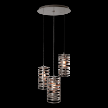 Hammerton CHB0013-03-FB-F-C01-E2 - Tempest Round 3pc Multi-Pendant