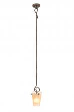 Kalco 1851TO/FROST - Tribecca 1 Light Mini Pendant