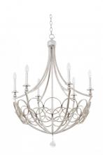 Kalco 501771GSL - Loveland 6 Light Chandelier