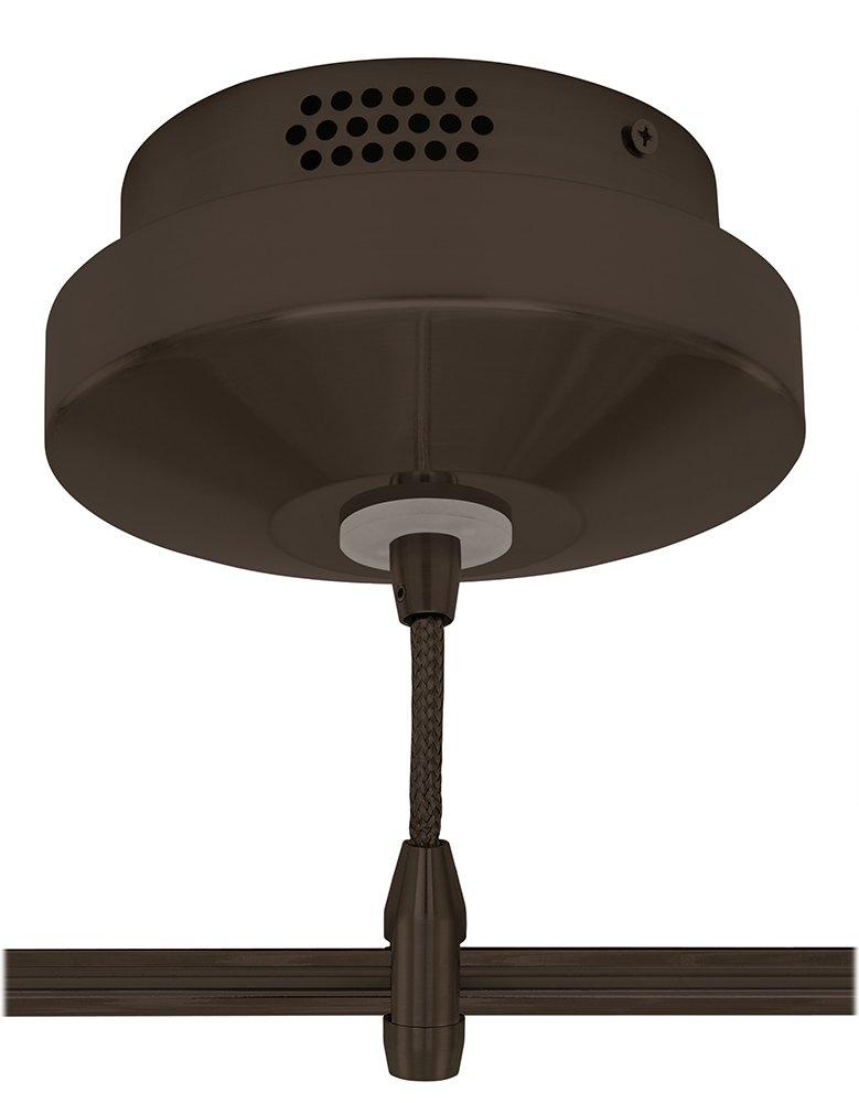 Monorail Surface Mount Mag. Transformer 120V/150W 12V AC LED and Halogen Bronze