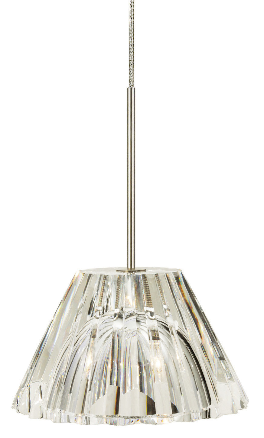 Pendant Ridge Crystal Clear Bronze MR11 Hal 35W 150lm Monopoint