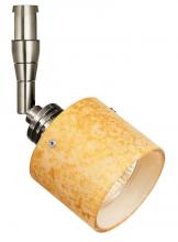 Stone Lighting DA203AMBZD6R - Swivel Head Action Murano Amber Bronze LED MR16 6W 420lm For Monorail