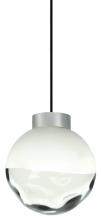 Stone Lighting PD651CROPBBLG5 - Pendant Morph Clear Opal Brushed Brass LED 5W G15 3000K 500lm E26 12" Dia.