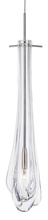 Stone Lighting PD110CRBZX2M - Pendant Dew Drop Clear Bronze Hal G4 20W 350lm Monopoint
