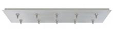 Stone Lighting CPEJRT10SN1831LED - Canopy Low Voltage Rectangular 10 Light 18"X31" EZ Jack Satin Nickel for LED