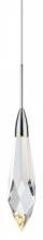 Stone Lighting PD978CRPNL2C - Pendant Marquis Clear Crystal Polished Nickel LED 2W G4 110lm For Cable