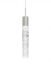 Stone Lighting PD420CRFRSND4M - Pendant Cumulus Satin Nickel LED 4W MR16 Clear SVT Cord With Monopoint Canopy