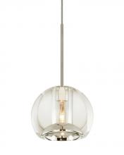 Stone Lighting PD091CRPNL2J - Pendant Gracie Crystal Clear Polished Nickel LED G4 2W 110lm EZ Jack
