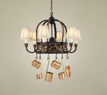 Hi-Lite MFG Co. H-76Y-D-112 W/FS - POT RACK COLLECTION