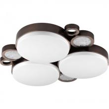 Progress P3747-7430K9 - Bingo Collection Three-Light 23" LED Flush Mount Cluster