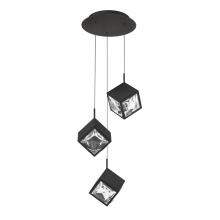 WAC US PD-29303R-BK - Ice Cube Chandelier Light