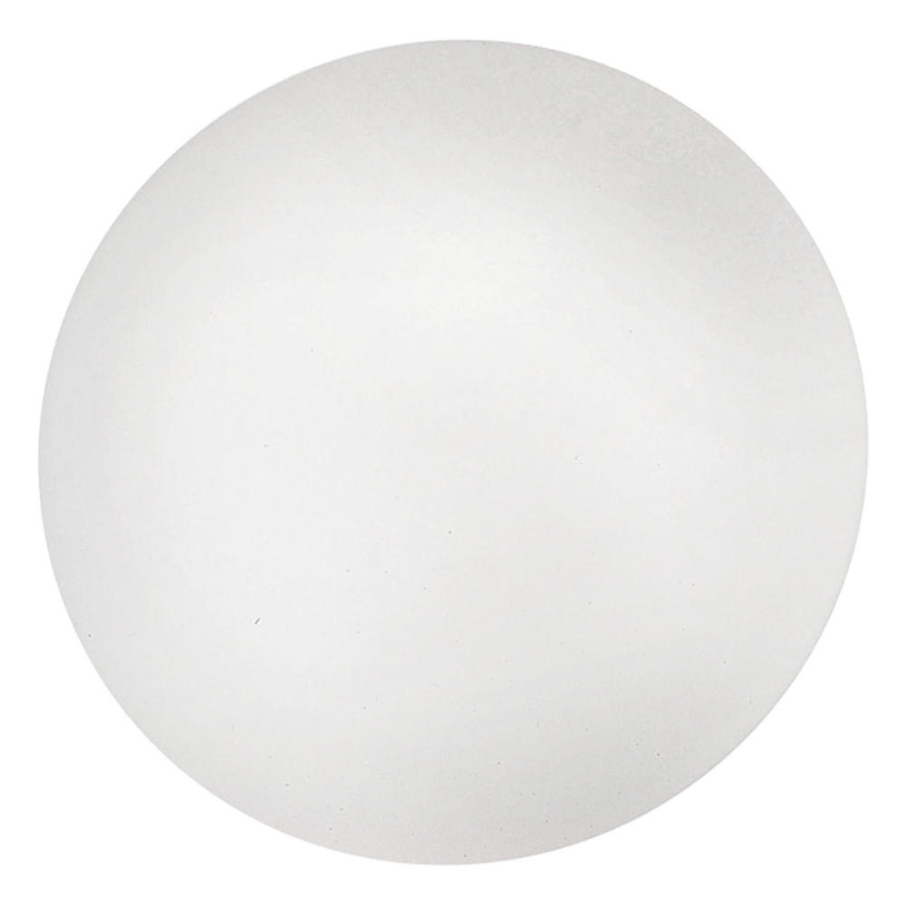 2 LT Ceiling Light w/ White Finish & White Opal Glass