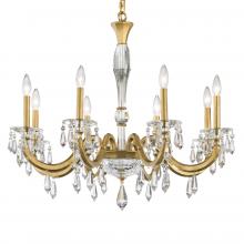 Schonbek 1870 S7608N-76R - Napoli 8 Light 120V Chandelier in Heirloom Bronze with Radiance Crystal