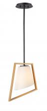 Maxim 26351SWGLDBK - Oblique-Single Pendant