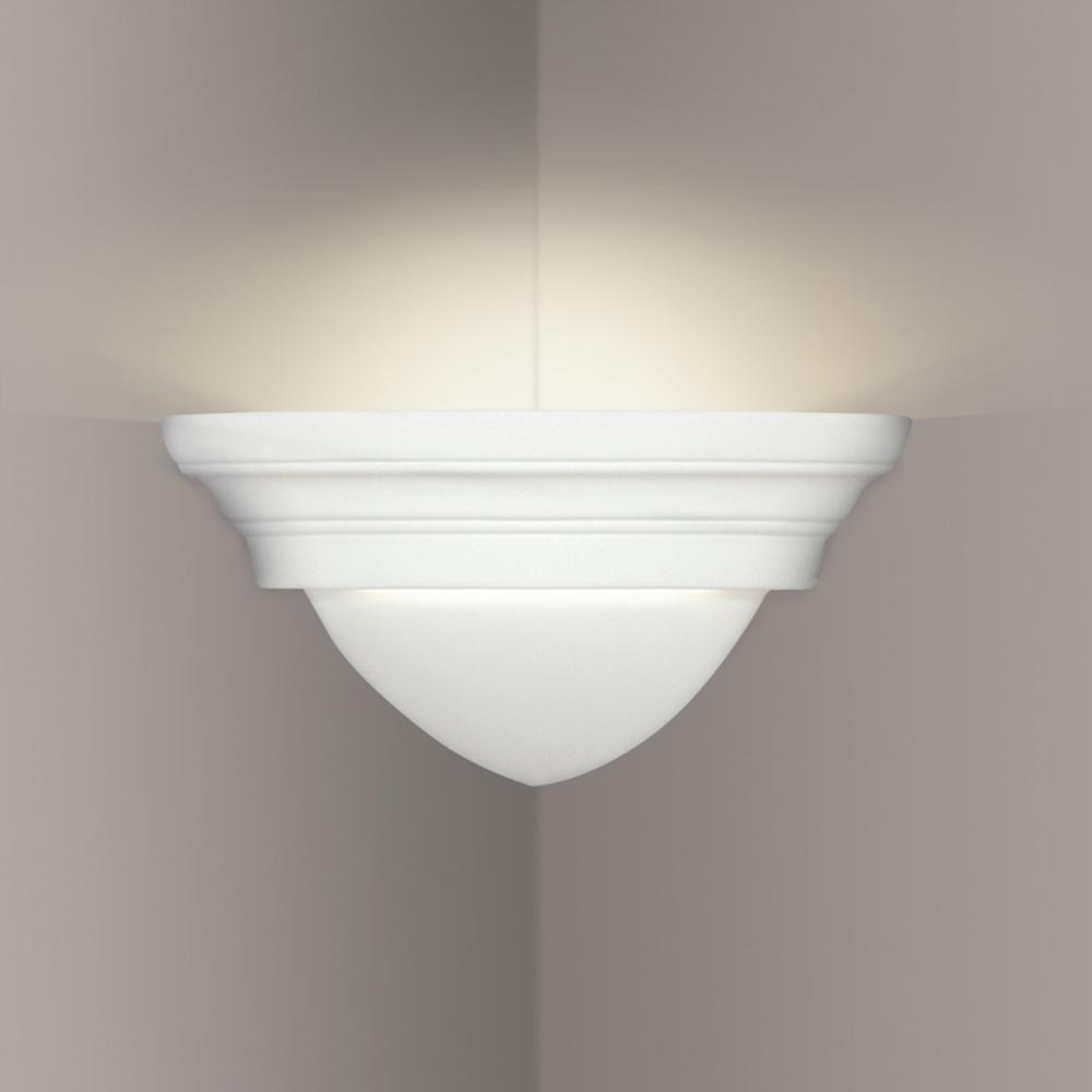 Majorca Corner Sconce: Poppy Orange