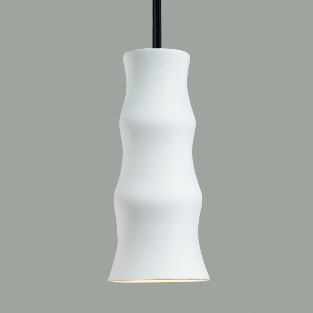 Chamber Mini Pendant: Black Forest Green (Black Cord & Canopy)