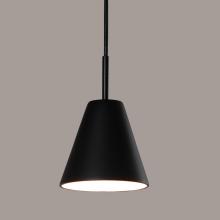 A-19 MP15-A30-BCC - Strands Mini Pendant: Slate Black (Black Cord & Canopy)