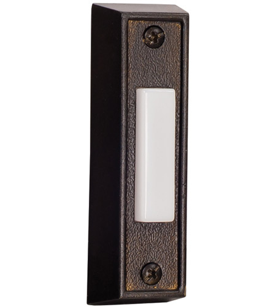Surface Mount Rectangle, Plastic Button