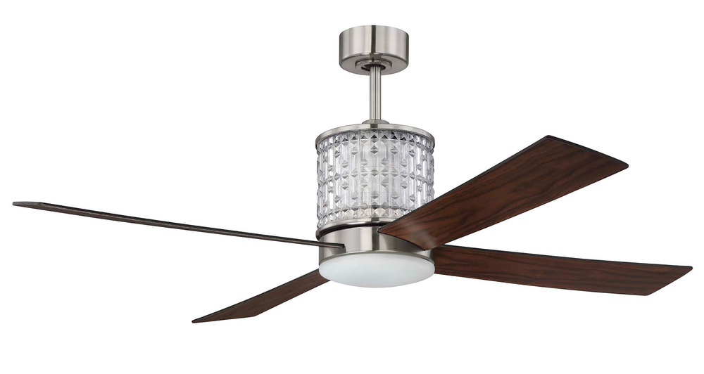 52" Ceiling Fan w/Blades & LED Light Kit