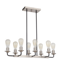 Craftmade 50378-FBBNK - 8 Light Island