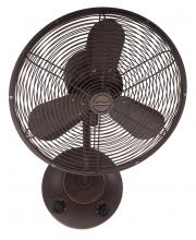 Craftmade BW116AG3 - 16" Wall Mount Fan, Damp Rated